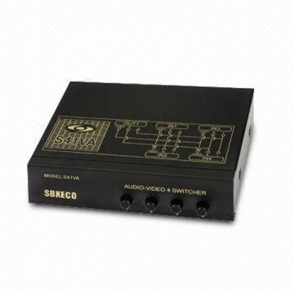 BỘ GỘP TÍN HIỆU AV 4 ĐƯỜNG SEEBEST SB-S41VA