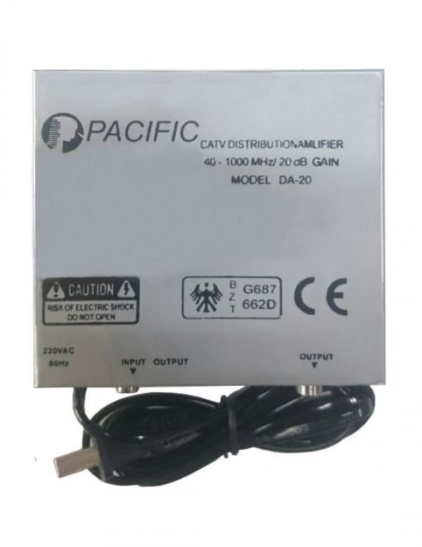 BỘ KHUYẾCH ĐẠI TRUYỀN HÌNH CÁP PACIFIC DA-20