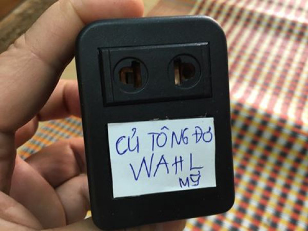 BỘ ĐỔI ĐIỆN CHO ĐÔNG ĐƠ WAHL MỸ