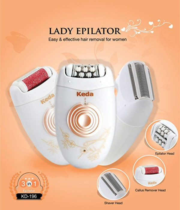 MÁY NHỔ LÔNG  3 in 1 MỚI NHẤT KEDA KD196