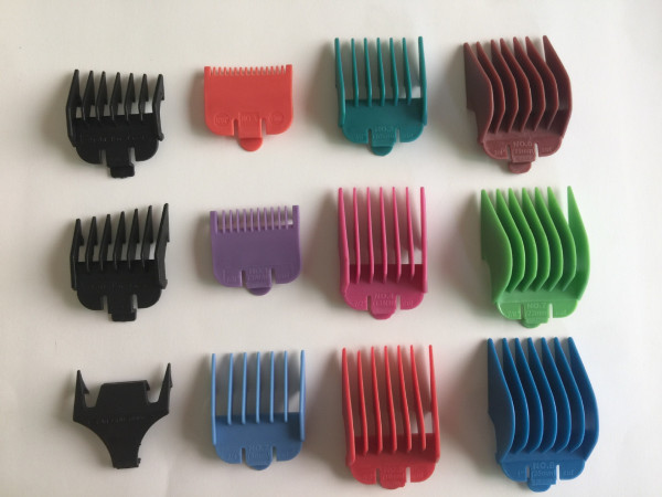 BỘ CỮ LƯỢC TÔNG ĐƠ  CẮT TÓC  ĐIỆN CHUYÊN NGHIỆP WAHL, CHAOBA ( 11 CỮ)