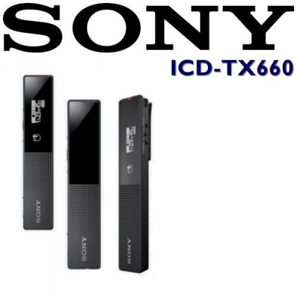 MÁY GHI ÂM KĨ THUẬT SỐ CHUYÊN DỤNG  SONY ICD-TX660