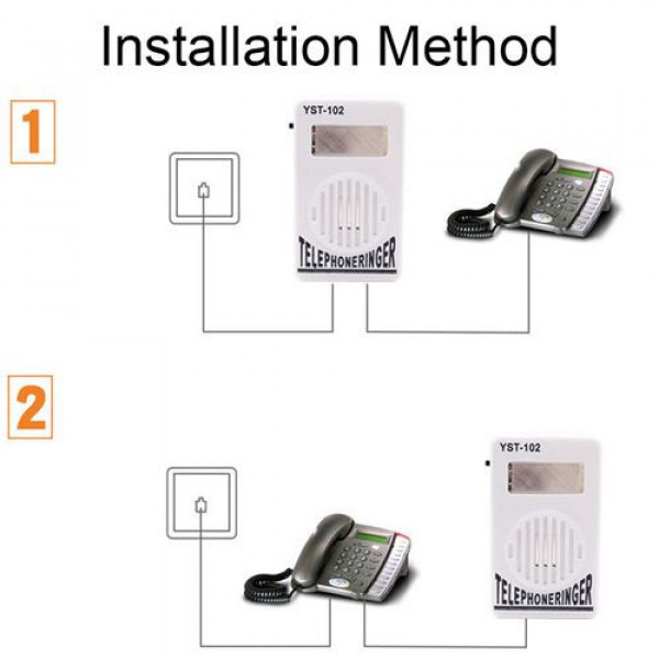 Bộ kích chuông điện thoại bàn , bộ tăng âm lượng cho điện thoại bàn YST-102, JW-102