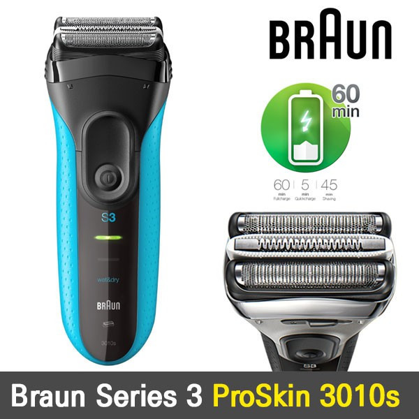 MÁY CẠO RÂU BRAUN S3 3010s xách USA