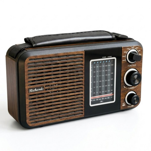 ĐÀI RADIO RICHARD KS-USR11 , cắm điện , pin đại , nghe nhạc qua cổng usb