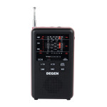 ĐÀI RADIO ĐA BĂNG TẦN NGHE NHẠC MP3  CAO CẤP DEGEN DE- 36 ( đọc MP3 qua cổng TF card)
