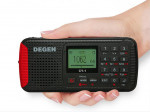 ĐÀI RADIO NGHE NHẠC MP3 ĐA BĂNG TẦN BÁO ĐỘNG KHẨN CẤP ,năng lượng mặt trời  DEGEN CY-1