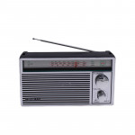  Radio SONIKAS  SK-1201B thiết kế cổ điển – Nghe FM AM SW – NEW-Loa Lớn – PIn SẠc / Pin đại D